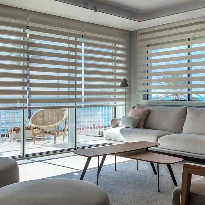 lavado de cortinas roller Duo