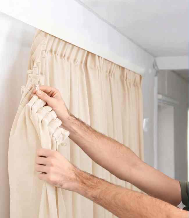 lavanderia de cortinas
